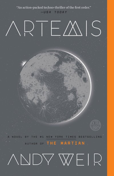 Cover for Andy Weir · Artemis: A Novel (Paperback Book) (2018)