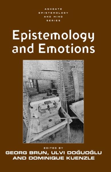 Cover for Georg Brun · Epistemology and Emotions (Hardcover Book) [New edition] (2008)