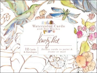 Cover for Kristy Rice · Watercolor Cards with Foil Touches: Illustrations by Kristy Rice - Artisan Series (Book) (2022)