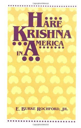 Cover for E. Burke Rochford · Hare Krishna In America (Paperback Book) (1985)