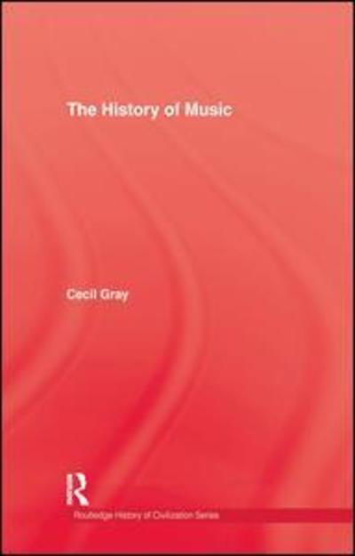 Cover for Cecil Gray · History Of Music (Paperback Bog) (2016)