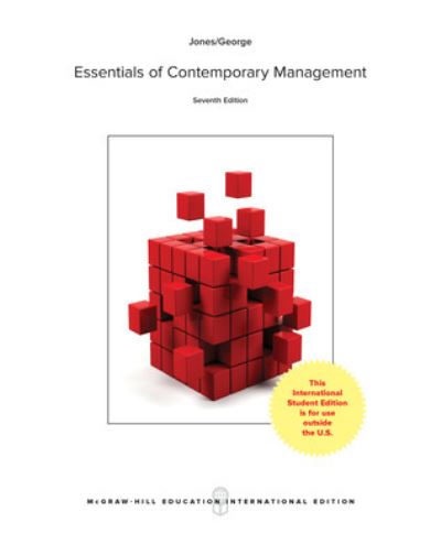 Cover for Gareth Jones · Essentials of Contemporary Management (Pocketbok) (2017)