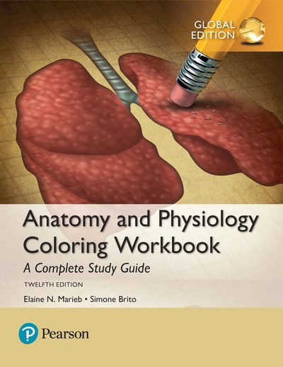Cover for Elaine Marieb · Anatomy and Physiology Coloring Workbook: A Complete Study Guide, Global Edition (Paperback Book) (2017)