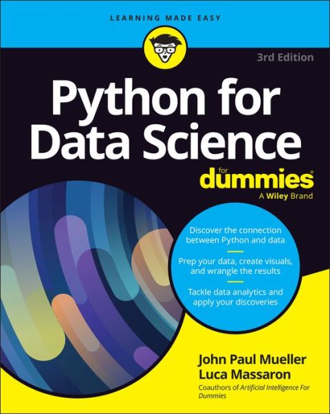 Python for Data Science For Dummies - John Paul Mueller - Kirjat - John Wiley & Sons Inc - 9781394213146 - maanantai 6. marraskuuta 2023