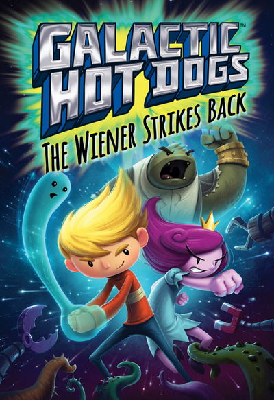 Galactic HotDogs 2: The Wiener Strikes Back - Max Brallier - Książki - Simon & Schuster Ltd - 9781471123146 - 5 maja 2016