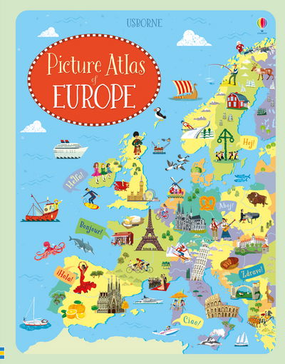 Cover for Jonathan Melmoth · Picture Atlas of Europe (Hardcover Book) [UK 2017 edition] (2017)