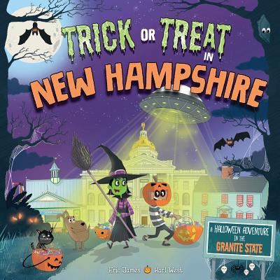 Cover for Eric James · Trick or Treat in New Hampshire (Hardcover Book) (2019)