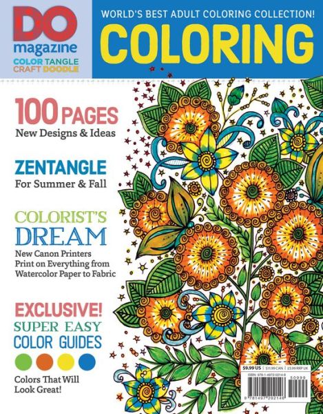 Cover for Editors of DO Magazine · DO: Color, Tangle, Craft, Doodle (#5) (Paperback Book) (2016)