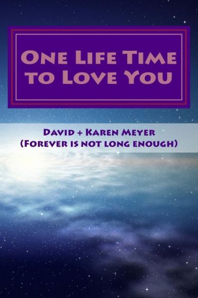 One Life Time to Love You: Take My Hand, Take My Whole Life Too - David Meyer - Books - Createspace - 9781501066146 - December 18, 2014