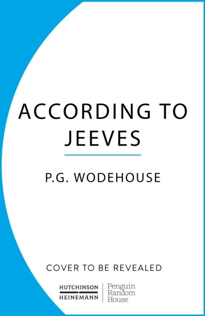 Cover for P.G. Wodehouse · According to Jeeves (Gebundenes Buch) (2024)