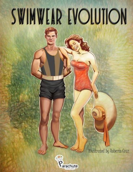 Cover for Parachute Coloring Books · Swimwear Evolution (Paperback Book) (2018)
