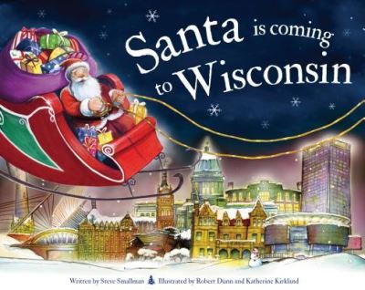 Cover for Steve Smallman · Santa is Coming to Wisconsin (Hardcover Book) (2019)