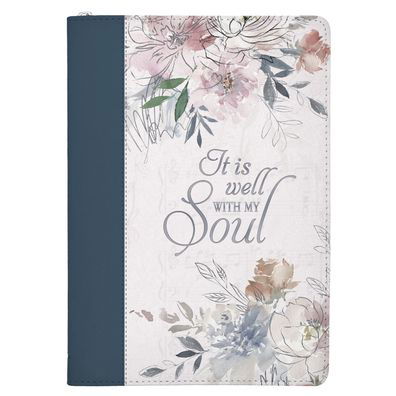 Cover for Christian Art Gifts Inc · It Is Well with My Soul (Leather Book) (2021)