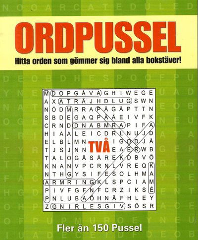 Cover for Malin Barthelson · Ordpussel 2 : hitta orden som gömmer sig bland alla bokstäver! (Book) (2013)