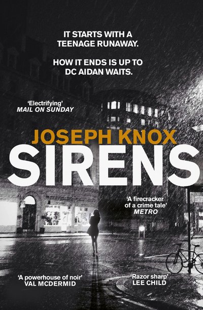 Cover for Joseph Knox · Sirens - Aidan Waits (Taschenbuch) (2017)