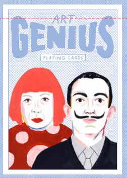 Cover for Rebecca Clarke · Genius Art (Genius Playing Cards) - Genius Playing Cards (Flashcards) (2018)