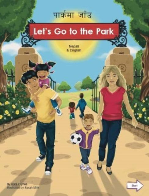 Cover for Kate Clynes · Let's Go to the Park Nepali and English (Paperback Book) (2022)