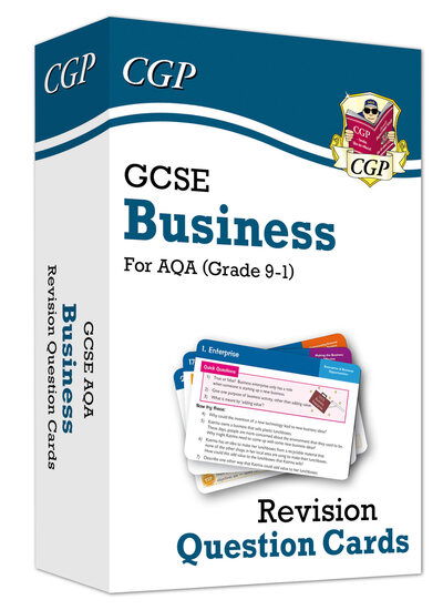GCSE Business AQA Revision Question Cards - CGP AQA GCSE Business - CGP Books - Books - Coordination Group Publications Ltd (CGP - 9781789084146 - September 23, 2019