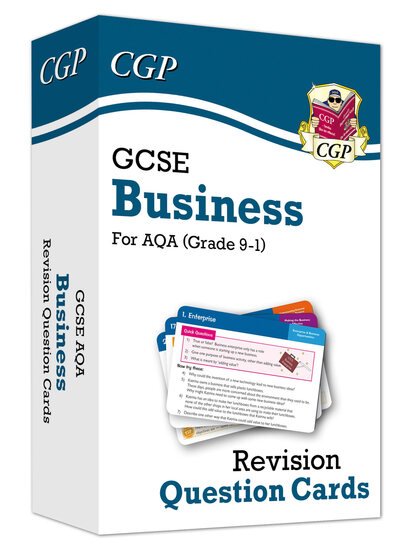 Cover for CGP Books · GCSE Business AQA Revision Question Cards (Gebundenes Buch) (2019)