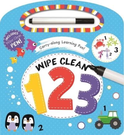 Cover for Igloobooks · Wipe Clean Carry &amp; Learn: 123 (Board book) (2021)