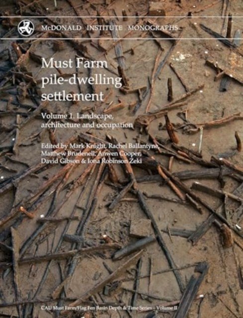Cover for Must Farm pile-dwelling settlement: Volume 1. Landscape, architecture and occupation (Hardcover Book) (2024)