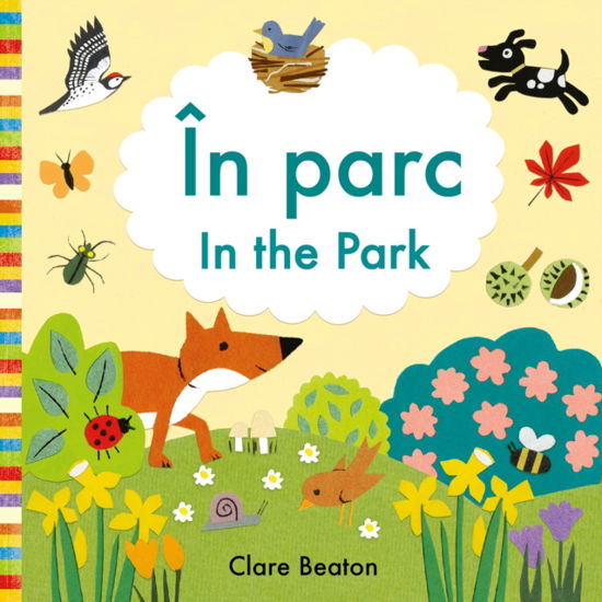 Cover for Clare Beaton · In the Park Romanian-English: Bilingual Edition - Little Observers (Board book) [Bilingual edition] (2024)