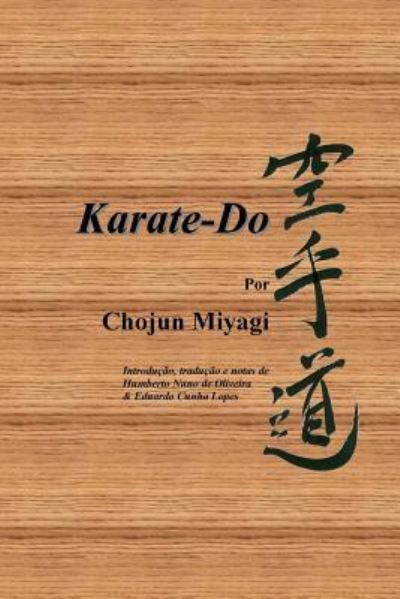 Cover for Chojun Miyagi · Karate-Do, Por Chojun Miyagi (Paperback Book) (2018)