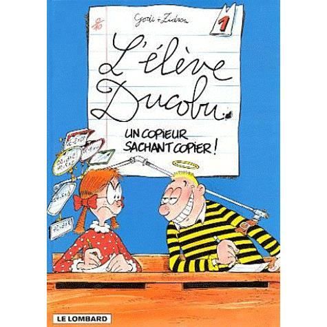 Cover for Zidrou · L'Eleve Ducobu - Un copier sachant copier! (Hardcover Book) (2006)