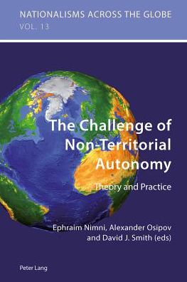 Cover for Ephraim Nimni · The Challenge of Non-Territorial Autonomy: Theory and Practice - Nationalisms Across the Globe (Paperback Book) [New edition] (2013)