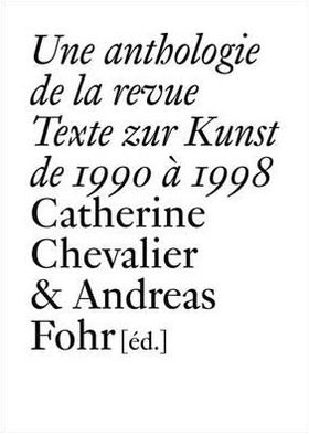 Cover for Benjamin H. D. Buchloh · Texte Zur Kunst: 1990-1998 (Paperback Book) (2011)