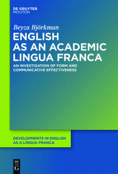 Cover for Björkman · English as an Academic Lingua (Book) (2013)