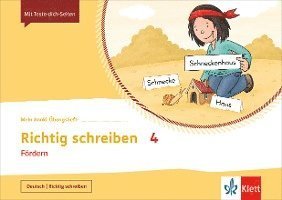 Cover for Klett Ernst /Schulbuch · Mein Anoki-Übungsheft. Richtig Schreiben 4. Fördern. Übungsheft Klasse 4 (Pocketbok) (2022)