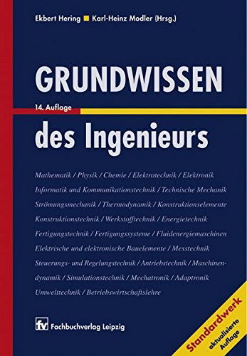 Grundwissen d.Ingenieurs 14.A - Hering - Książki - Carl Hanser Verlag GmbH & Co - 9783446228146 - 30 czerwca 2007