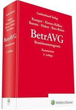 Cover for Berenz · BetrAVG,Kommentar (Book)