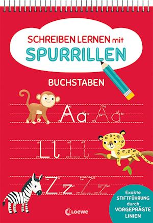 Schreiben lernen mit Spurrillen - Buchstaben - Carmen Eisendle - Bøger - Loewe - 9783743215146 - 11. januar 2023