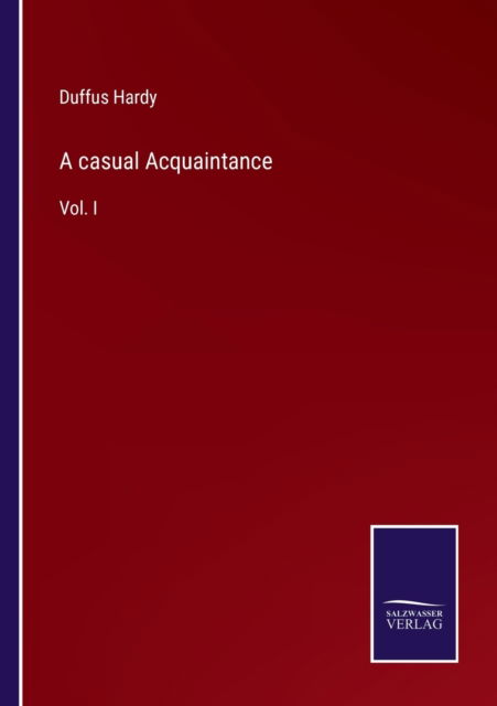 Cover for Duffus Hardy · A casual Acquaintance (Paperback Book) (2022)