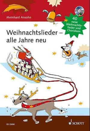 Cover for Meinhard Ansohn · Weihnachtslieder - alle Jahre neu (Pamphlet) (2016)