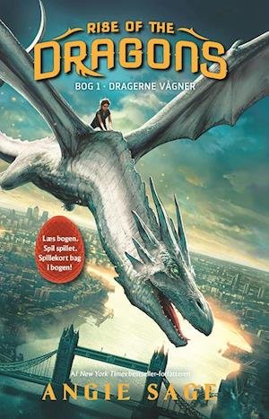 Cover for Angie Sage · Rise of the Dragons 1: Dragerne vågner (Gebundesens Buch) [1. Ausgabe] (2019)