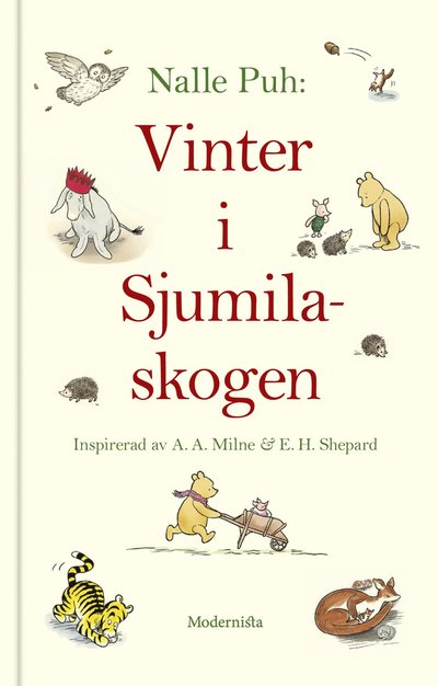 Cover for Jane Riordan A. A. Milne · Nalle Puh: Vinter i Sjumilaskogen (Hardcover Book) (2025)