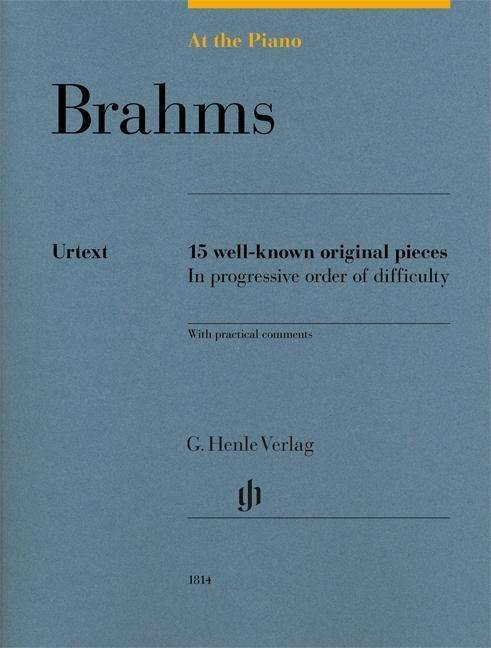 Cover for Brahms · At The Piano - Brahms (Bog) (2018)