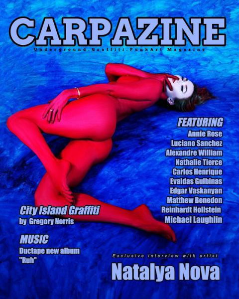 Cover for Carpazine · Carpazine Art Magazine Issue Number 31: Underground.Graffiti.Punk Art Magazine (Paperback Book) (2022)