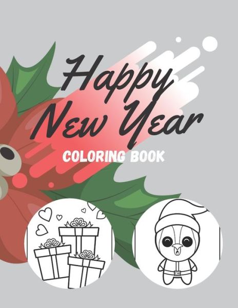 Cover for Flyinsky Edt · HAPPY NEW YEAR- Coloring book (Paperback Book) (2020)