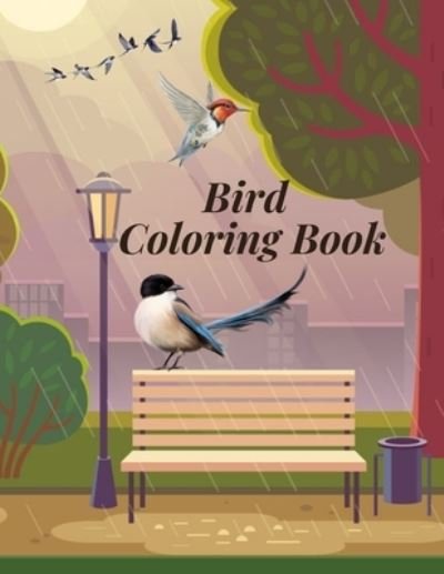 Cover for DXL Print · Birds Coloring Book (Paperback Bog) (2021)