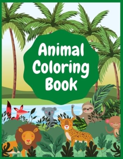 Cover for Wildlife Drawing · Animal Coloring Book (Paperback Book) (2020)