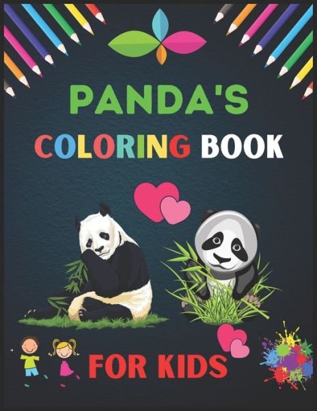 Cover for Nf@r Color Station · Pandas Coloring Book for Kids: A Cool, Funny &amp; Stress Relief Pandas Designs to Color for Kids and Toddlers. Coloring Book for Primary kids, Boys and Gilrls who loves Pandas. (Paperback Book) (2021)