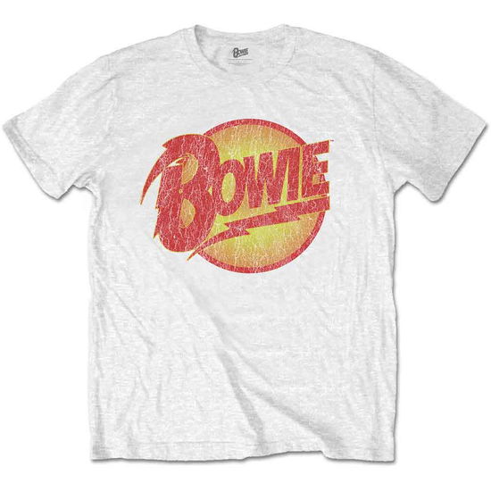 Cover for David Bowie · David Bowie Unisex T-Shirt: Vintage Diamond Dogs Logo (T-shirt)