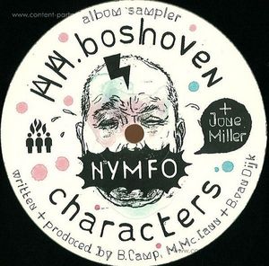 Cover for Nymfo · Characters LP Sampler (12&quot;) (2012)