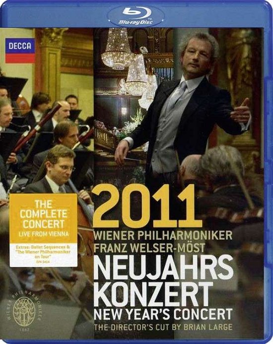 Cover for Welser-most Franz / Wiener P. · New Year S Concert 2011 (Blu-r (Blu-ray) (2011)