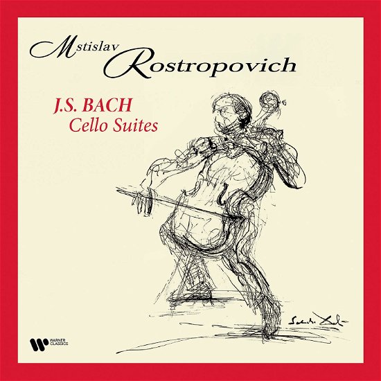 Cover for Mstislav Rostropovich · Bach Cello Suites (LP) (2021)