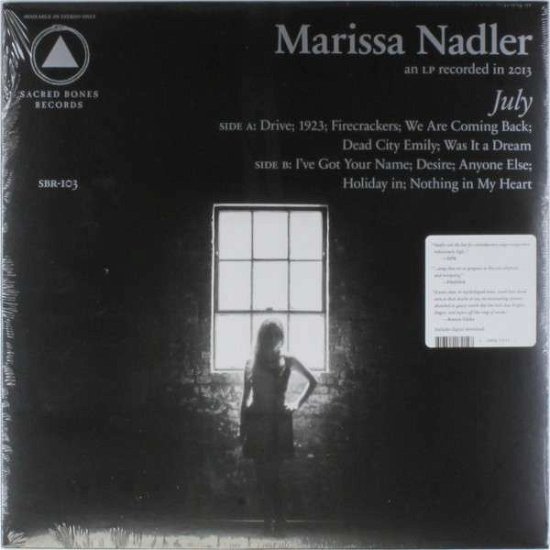 July - Nadler Marissa - Musik - SACRED BONES - 0616892172147 - 2. december 2019
